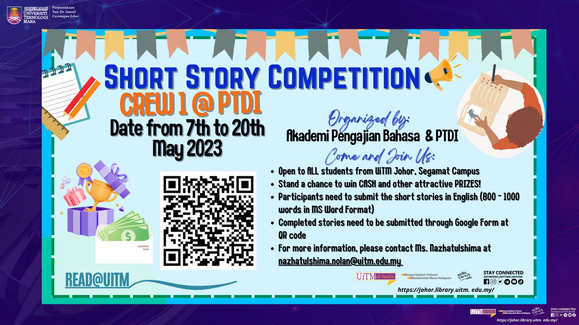 SHORT STORY COMPETITION, CREW 1 @PTDI