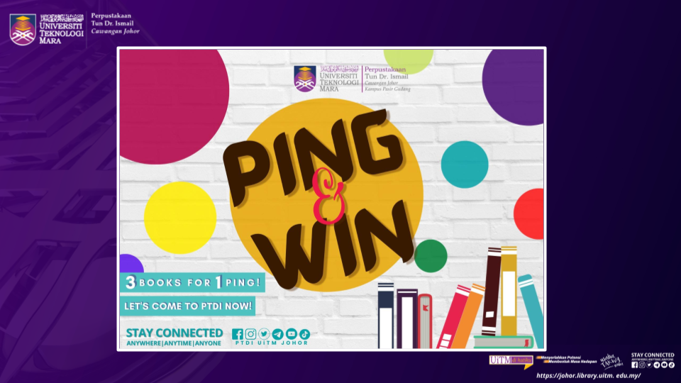Kempen Mari Membaca@PTDI: Program Ping & Win
