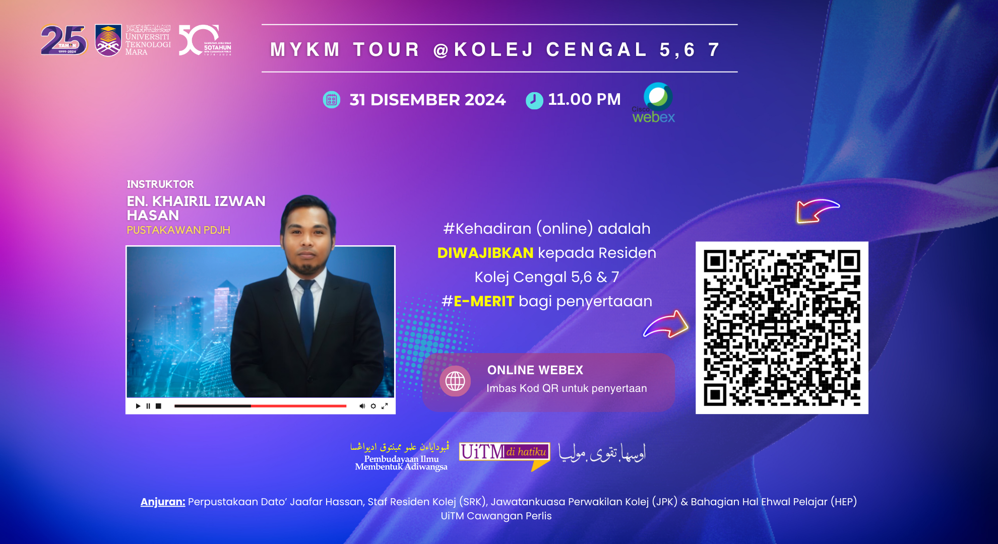 Program MyKM Tour @Kolej Cengal 5, 6 & 7 Beri Pendedahan Mengenai MyKM Portal Kepada Pelajar