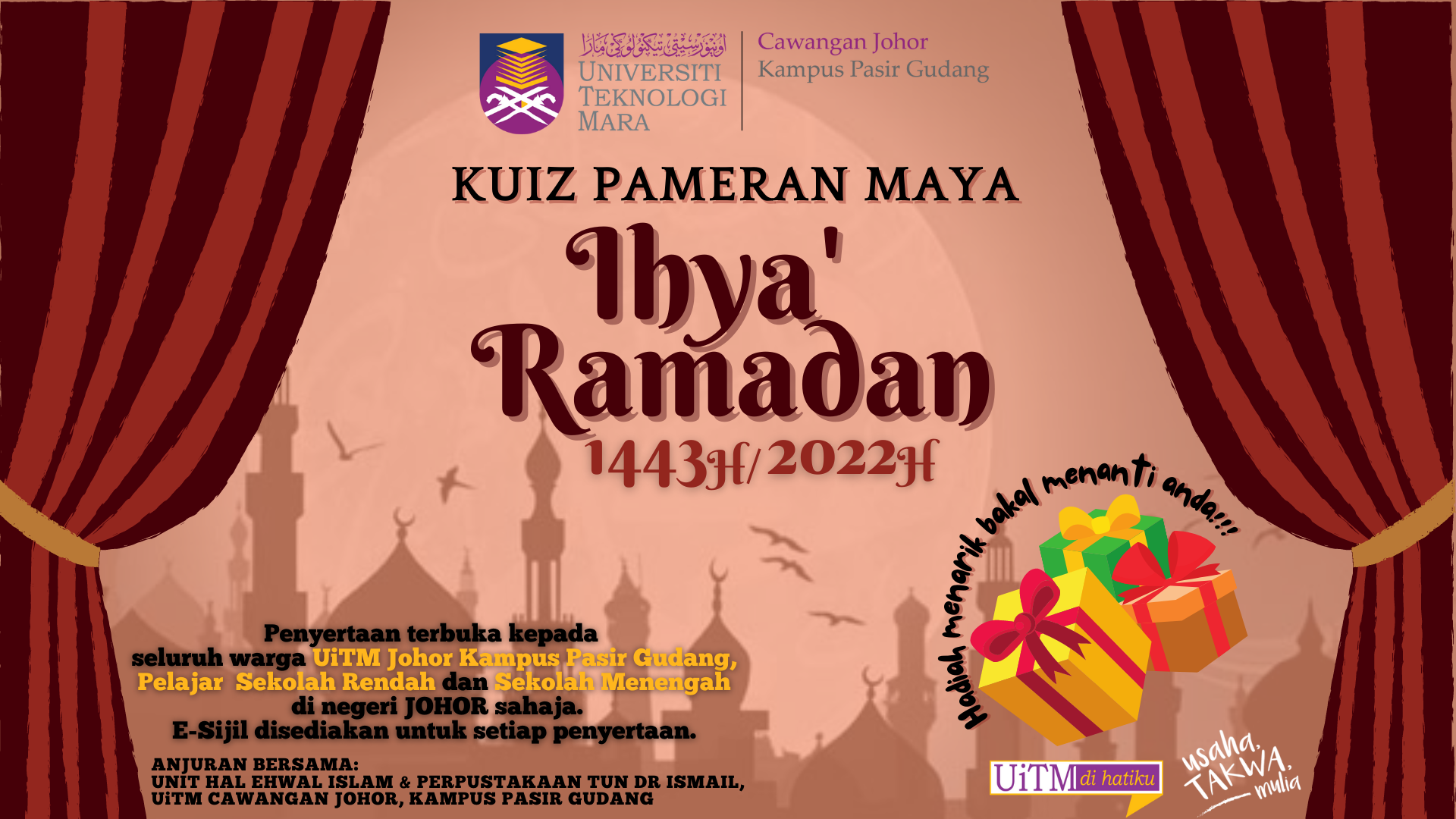 IHYA' RAMADHAN 1443H/2022 KUIZ IHYA’ RAMADHAN